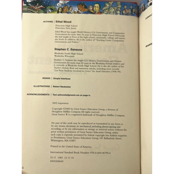 American Government A Complete Coursebook (Bx X) - Picture 6 of 7